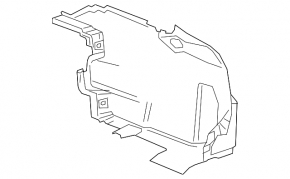 Обшивка арки правая Chevrolet Impala 14-20