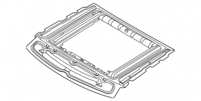Механизм люка рама Ford Bronco Sport 21-26
