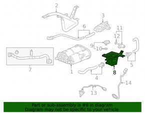 Насос обнаружения утечки топлива Honda Insight 19-22