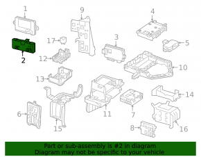 Trunk Control Module Release Unit Mercedes W213 E 17-23