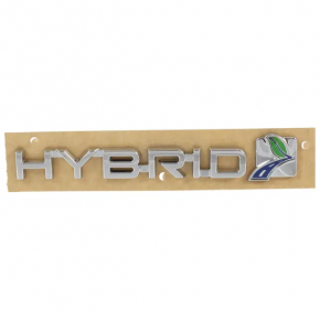 Эмблема надпись HYBRID крышки багажника Ford Fusion mk5 19-20 тип 2