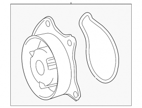 Помпа водяная Toyota C-HR 18-23 2.0