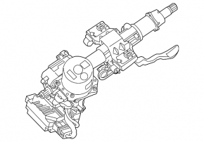 Рулевая колонка c ЭУР Kia Sorento 16-18
