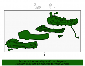 Дневные ходовые огни DRL левые Lexus NX200t NX300 NX300h 15-21 LED
