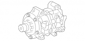 Компрессор кондиционера Toyota Sienna 11-14 3.5
