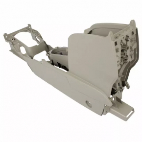 Консоль центральная подлокотник и подстаканники Ford Fiesta 11-19 черн