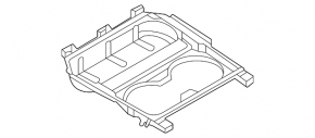 Карман центральной консоли передний Mazda CX-50 23-26