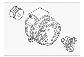 Генератор Mini Cooper Clubman R55 07-14 120 amp