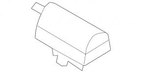 Airbag-ul pasagerului din bordul Lexus ES350 07-12