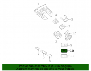 Кнопка закрытия двери багажника Porsche Cayenne 958 11-17