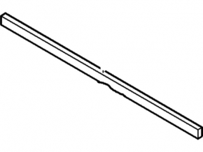 Grila radiatorului inferioara Ford Flex 13-19 restilizat