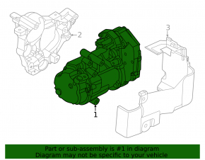 Компрессор кондиционера Nissan Ariya 23-26