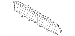Жалюзи дефлектор радиатора Porsche Macan 19-26 рест, 2.0