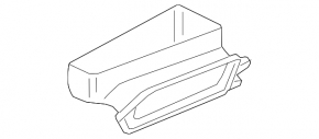 Воздухоприемник печки Audi A6 C7 12-18 с решеткой