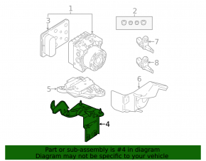 Suport ABS pentru Audi A3 22-26