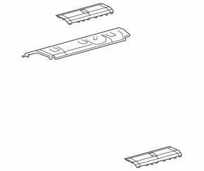 Raft spate Lexus ES 19-22 maro
