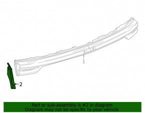 Ornament stop hayon interior dreapta Chevrolet Equinox EV 24-26