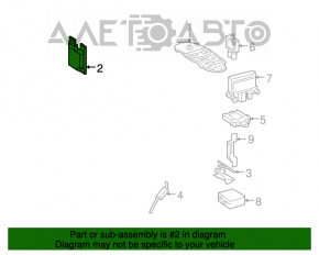 Antenna receiver module Mercedes W211