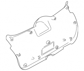 Ornamente hayon negre pentru Nissan Kicks 18-24