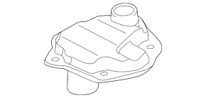 Маслоприемник АКПП Nissan Rogue 14-16