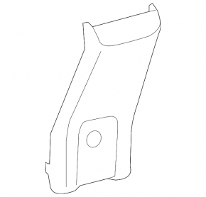 Ornamente console centrale spate Toyota Prius 16-18 negru, cu brichetă