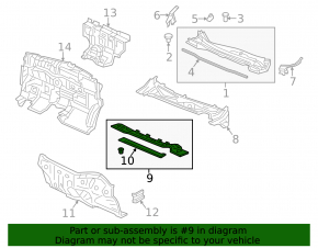 Bara de sprijin fata Honda CRV 12-16