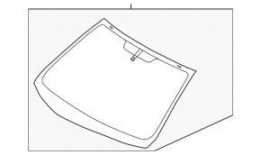 Parbriz Hyundai Elantra 21-23 pentru camera si senzor de umiditate