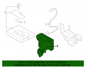 Antenna IPS Module Unit Subaru Forester 25-26