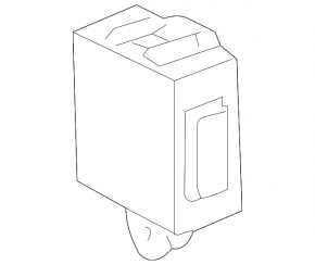Computer assy, headlamp leveling Toyota Prius 20 04-05