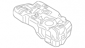 Топливный бак Ford Ecosport 18-22