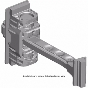 Ограничитель двери передней левой Chevrolet Malibu 13-15