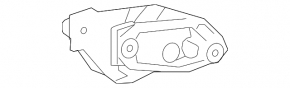Кронштейн АКПП Chevrolet Equinox 10-17 AWD