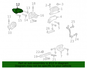 Кронштейн АКПП Chevrolet Equinox 10-17 AWD
