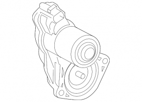 Motor etrier spate stânga pentru Lexus NX 15-21