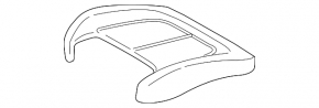 Tapițerie scaun șofer BMW X1 F48 16-22, piele neagră, Sensatec, Sport