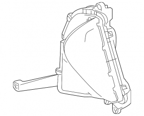 Противотуманная фара птф правая Toyota Prius 50 16-18