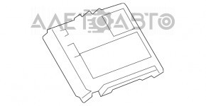 HMI INTERFACE COMPUTER CONTROL MODULE Chevrolet Malibu 16-18