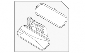 Ручка двери внешняя задняя правая Volkswagen ID.4 23-26