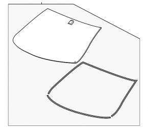 Лобовое стекло Chevrolet Malibu 13-15