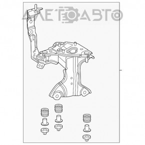 Кронштейн ABS АБС Toyota Highlander 20-26