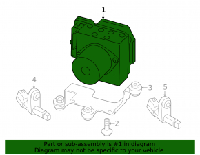 ABS АБС Audi Q3 8U 15-18