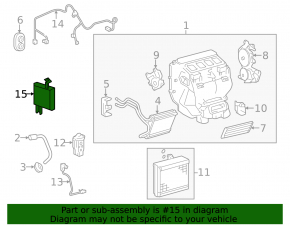 AMPLIFIER ASSY, AIR CONDITIONER Toyota Avalon 13-15