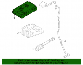 Telematics Control Module Nissan Murano 25-26