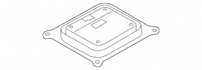 Unitate de aprindere dreapta BMW X5 E70 07-13 nou original