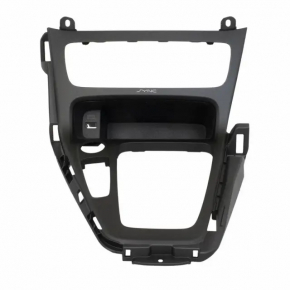 Накладка центральной консоли Ford Focus mk3 15-18 рест, серая, мелкие царапины