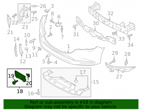 Zona barei față pentru Mazda 6 18-21