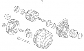 Генератор Honda CRV 23-26 1.5T