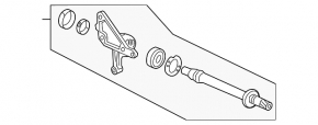 Arbore intermediar față dreapta Acura MDX 07-10 3.7 transmisie automată