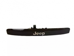Молдинг двери багажника Jeep Compass 11-15 без хрома с подсветкой номера и ручкой