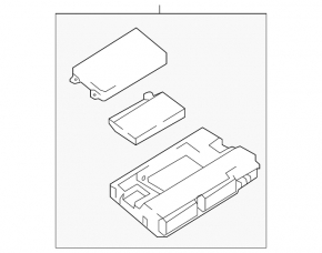 Interface Control Module Audi A4 B9 17-24